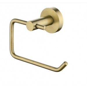 Pentro Brushed Gold Toilet Roll Holder